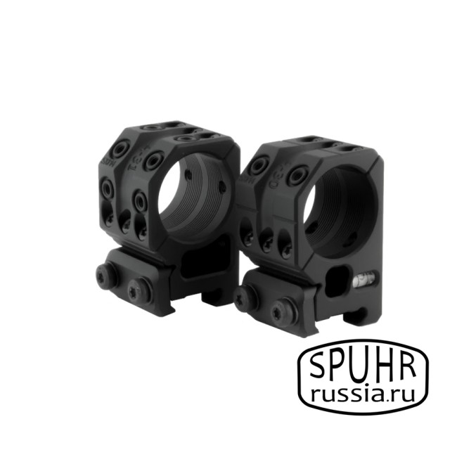 SR-3006 Тактические кольца Spuhr кольца 30мм на Weaver/Picatinny H=34мм  фото 1