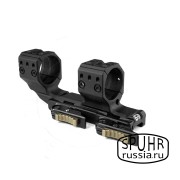 QDP-3616 Тактический быстросъемный кронштейн SPUHR D30мм для установки на Picatinny, H38мм, наклон 6MIL/20.6MOA , с выносом