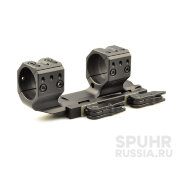 QDP-3616 Тактический быстросъемный кронштейн SPUHR D30мм для установки на Picatinny, H38мм, наклон 6MIL/20.6MOA , с выносом