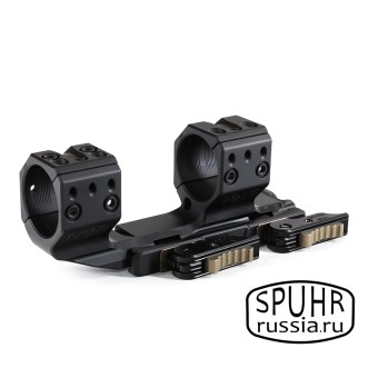 QDP-4016 Тактический быстросъемный кронштейн SPUHR D34мм для установки на Picatinny, H38мм, без наклона, с выносом