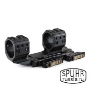 QDP-4016 Тактический быстросъемный кронштейн SPUHR D34мм для установки на Picatinny, H38мм, без наклона, с выносом