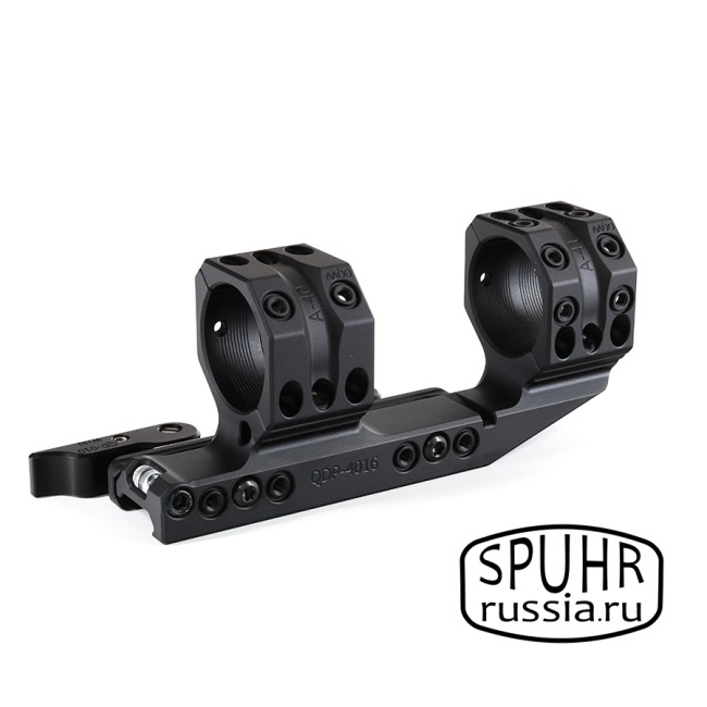 QDP-4016 Тактический быстросъемный кронштейн Spuhr кольца 34мм на Picatinny KR=40мм H=38мм фото 7