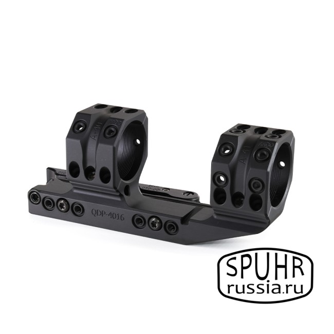 QDP-4016 Тактический быстросъемный кронштейн Spuhr кольца 34мм на Picatinny KR=40мм H=38мм фото 8