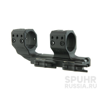 QDP-4016 Тактический быстросъемный кронштейн SPUHR D34мм для установки на Picatinny, H38мм, без наклона, с выносом QDP-4016 Тактический быстросъемный кронштейн SPUHR D34мм для установки на Picatinny, H38мм, без наклона, с выносом