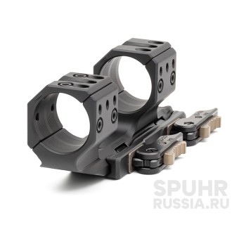 QDP-4616 Тактический быстросъемный кронштейн SPUHR D34мм для установки на Picatinny, H38мм, наклон 6MIL/20.6MOA, с выносом