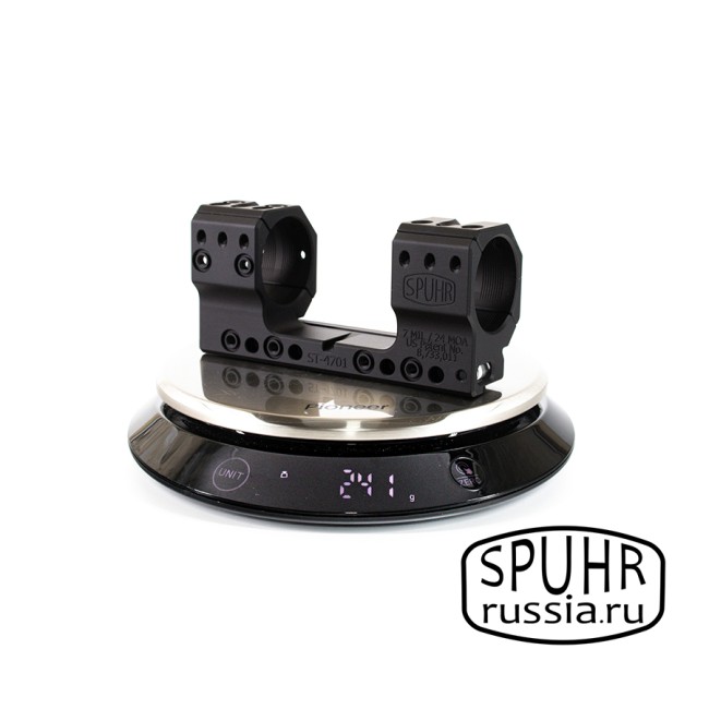 ST-4701 Тактический кронштейн Spuhr кольца 34мм на Sako TRG-42/22/ 41/21 и Tikka T3/H35мм наклон 7MIL/24MOA L=121мм Н=35мм фото 3