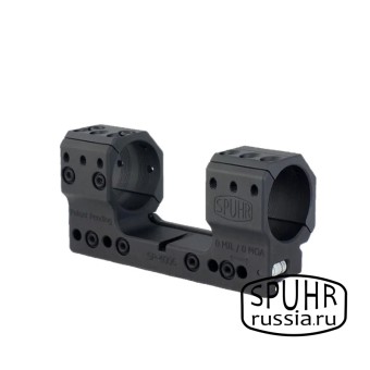 SP-4006 Тактический кронштейн SPUHR D34мм для установки на Picatinny, H34мм, без наклона