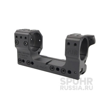 SP-4602C Тактический кронштейн Spuhr кольца 34мм на Picatinny/Weaver наклон 6 MIL/20,6MOA L=121мм Н=38мм (Gen3)