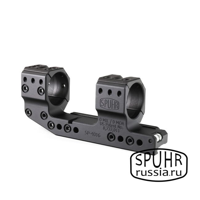 SP-4016 Тактический кронштейн Spuhr кольца 34мм на Picatinny/Weaver L=150мм KR=40мм Н=38мм фото 11