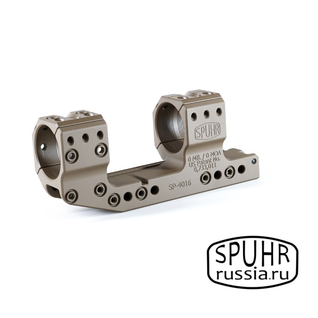 SP-4016 Тактический кронштейн Spuhr кольца 34мм на Picatinny/Weaver L=150мм KR=40мм Н=38мм фото 2