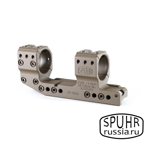 SP-4016 Тактический кронштейн Spuhr кольца 34мм на Picatinny/Weaver L=150мм KR=40мм Н=38мм фото 3