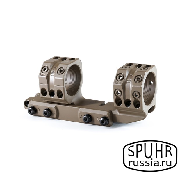 SP-4016 Тактический кронштейн Spuhr кольца 34мм на Picatinny/Weaver L=150мм KR=40мм Н=38мм фото 5