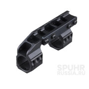 SP-4016 Тактический кронштейн SPUHR D34мм для установки на Picatinny, H38мм, без наклона, с выносом