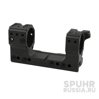 SP-4302C Тактический кронштейн Spuhr кольца 34мм на Picatinny/Weaver наклон 3 MIL/10,3MOA L=121мм Н=38мм (Gen3)