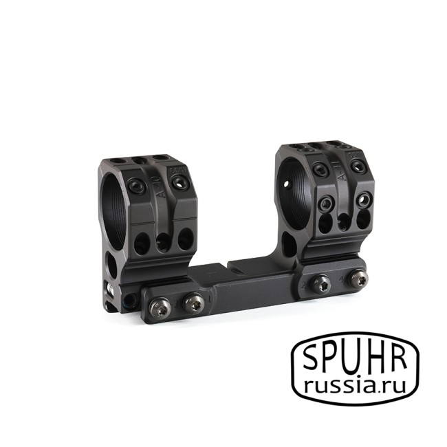 SP-4808 Тактический кронштейн Spuhr кольца 34мм на Picatinny/Weaver наклон 13 MIL/44,4MOA (для использования с NV) L=121мм Н=44мм фото 4