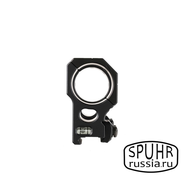 SP-4808 Тактический кронштейн Spuhr кольца 34мм на Picatinny/Weaver наклон 13 MIL/44,4MOA (для использования с NV) L=121мм Н=44мм фото 7