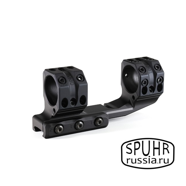 SP-3022C Тактический кронштейн SPUHR D30мм на Picatinny, H38мм, с выносом, без наклона общая длина 140мм фото 4 SP-3022C Тактический кронштейн SPUHR D30мм на Picatinny, H38мм, с выносом, без наклона общая длина 140мм фото 4