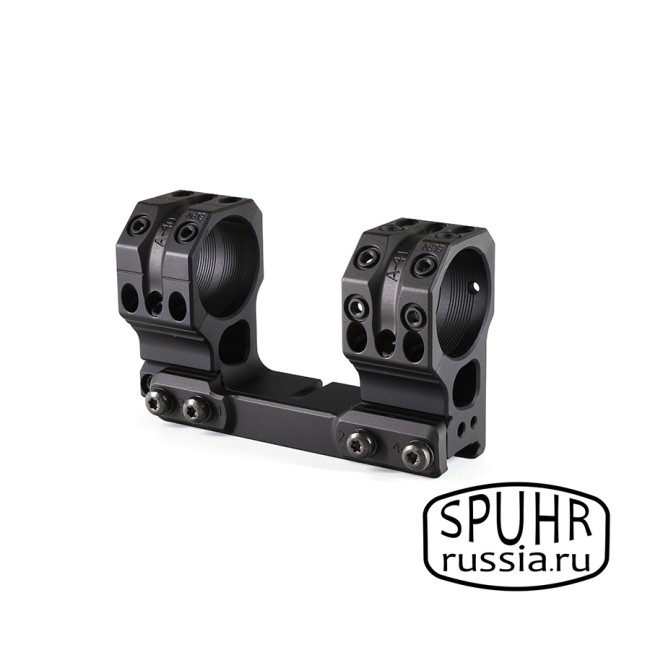 SP-4004 Тактический кронштейн Spuhr кольца 34мм на Picatinny/Weaver (для использования с NV) L=121мм Н=48мм фото 2