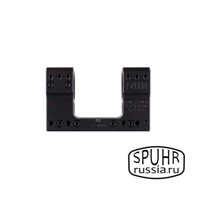 SP-4004 Тактический кронштейн Spuhr кольца 34мм на Picatinny/Weaver (для использования с NV) L=121мм Н=48мм фото 7