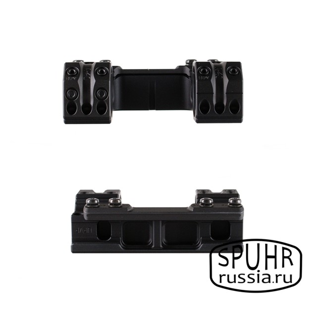 SP-4004 Тактический кронштейн Spuhr кольца 34мм на Picatinny/Weaver (для использования с NV) L=121мм Н=48мм фото 9