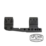 SP-3026С Тактический кронштейн Spuhr кольца 30мм на Picatinny/Weaver L140мм, AR-0 MIL/0 MOA, H32мм
