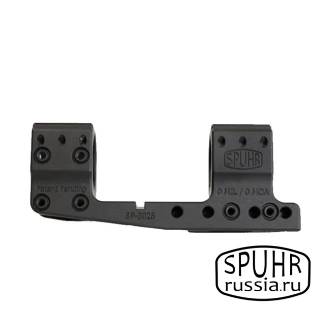 SP-3026С Тактический кронштейн Spuhr кольца 30мм на Picatinny/Weaver L140мм, AR-0 MIL/0 MOA, H32мм фото 1 SP-3026С Тактический кронштейн Spuhr кольца 30мм на Picatinny/Weaver L140мм, AR-0 MIL/0 MOA, H32мм фото 1