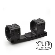 SP-6026 Тактический кронштейн SPUHR D36мм для установки на Picatinny, H32мм, с выносом, без наклона