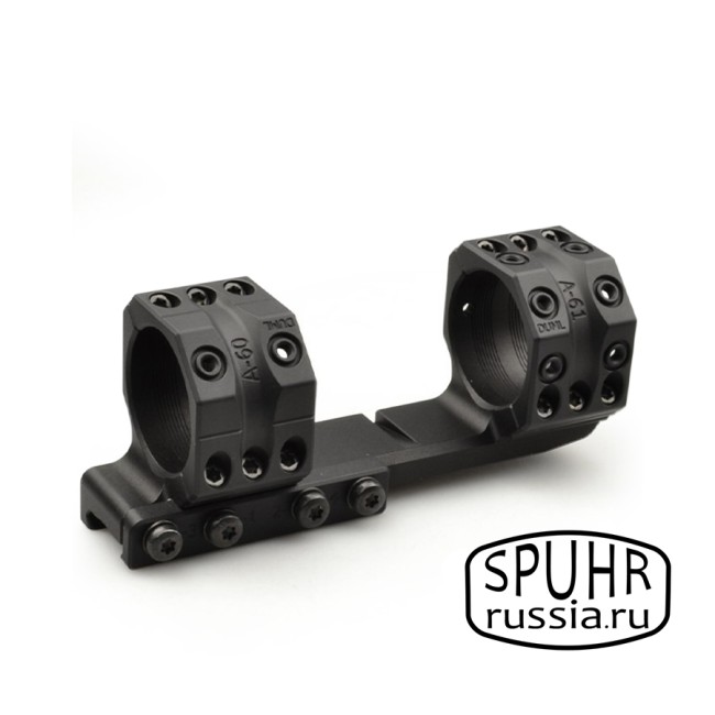 SP-6026 Тактический кронштейн Spuhr кольца 36мм на Picatinny/Weaver L=140мм KR=70мм H=32мм фото 2