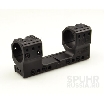 SP-4601C Тактический кронштейн Spuhr кольца 34мм на Picatinny/Weaver наклон 6 MIL/20,6MOA L=121мм Н=30мм (Gen3)
