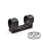 SP-7002 Тактический кронштейн SPUHR D40мм для установки на Picatinny, H38мм, без наклона