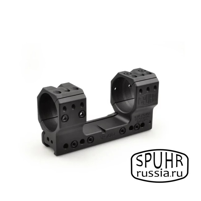 SP-7002 Тактический кронштейн Spuhr кольца 40мм на Picatinny/Weaver L=126мм Н=38мм фото 1