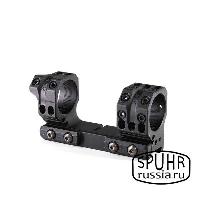 SP-4802C Тактический кронштейн Spuhr кольца 34мм на Picatinny/Weaver наклон 13 MIL/44.4MOA L=120мм Н=38мм фото 3