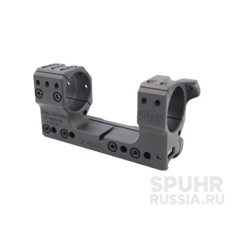 SP-4802C Тактический кронштейн Spuhr Scope Mount кольца 34мм на Picatinny/Weaver наклон 13 MIL/44.4MOA L=120мм Н=38мм