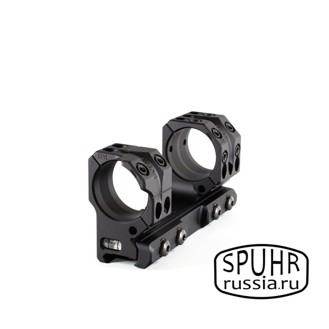 SP-4902C Тактический кронштейн Spuhr Scope Mount кольца 34мм на Picatinny/Weaver наклон 9 MIL/30MOA L=120мм Н=38мм фото 7
