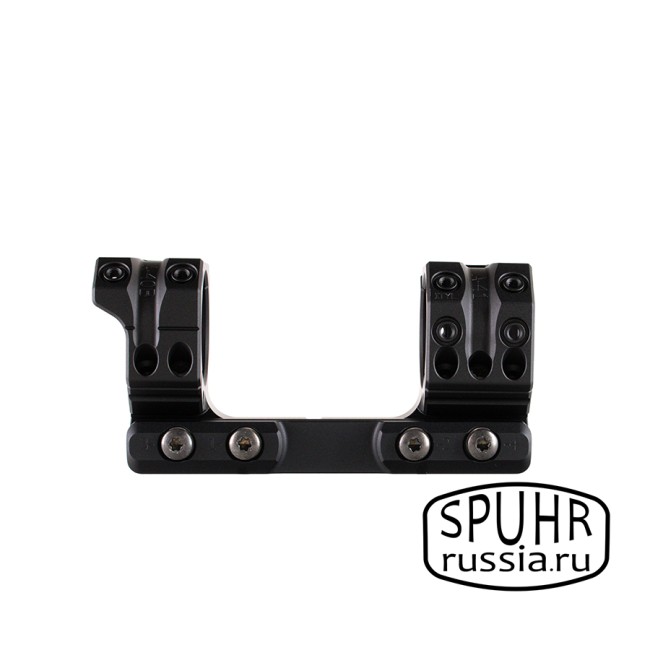SP-4902C Тактический кронштейн Spuhr Scope Mount кольца 34мм на Picatinny/Weaver наклон 9 MIL/30MOA L=120мм Н=38мм фото 8