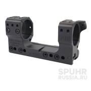 SP-4902C Тактический кронштейн Spuhr Scope Mount кольца 34мм на Picatinny/Weaver наклон 9 MIL/30MOA L=120мм Н=38мм