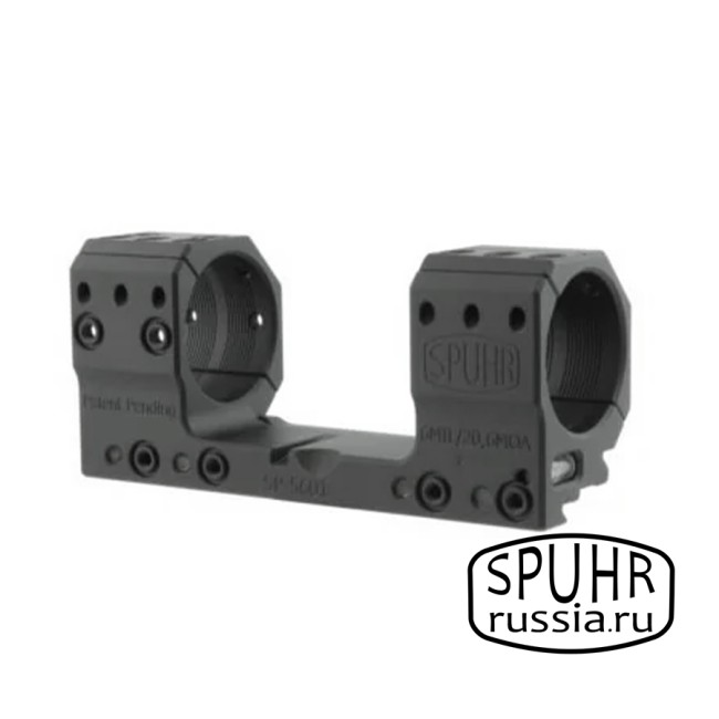 SP-5602 Тактический кронштейн Spuhr кольца 35мм на Picatinny/Weaver наклон 6 MIL/20,6MOA L=126мм H=38мм фото 1