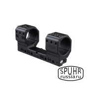 SA-4601 Тактический кронштейн Spuhr кольца 34мм на призму 11мм наклон 6MIL/ 20.6MOA H=35мм