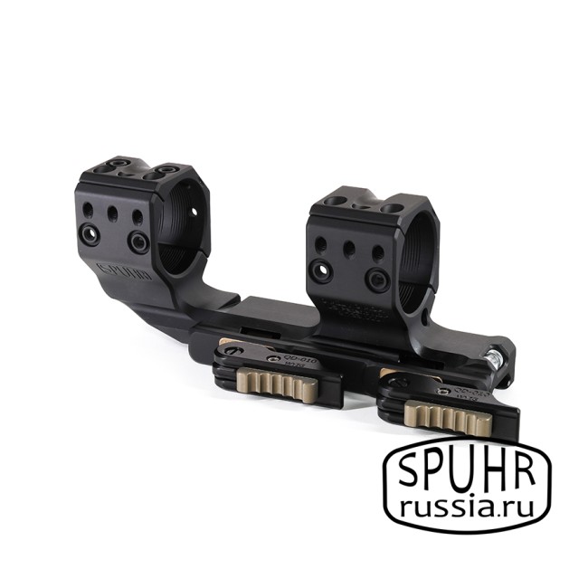 QDP-3016 Тактический быстросъемный кронштейн Spuhr кольца 30мм на Picatinny KR=40мм H=38мм фото 6 QDP-3016 Тактический быстросъемный кронштейн Spuhr кольца 30мм на Picatinny KR=40мм H=38мм фото 6