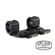 QDP-3016 Тактический быстросъемный кронштейн SPUHR D30мм для установки на Picatinny, H38мм, без наклона, с выносом