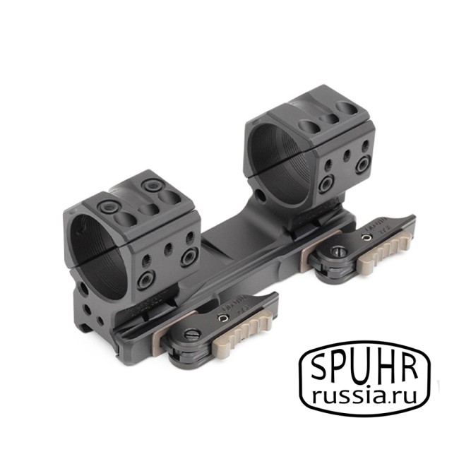 QDP-4002 Тактический быстросъемный кронштейн Spuhr кольца 34мм на Picatinny H=38мм фото 1 QDP-4002 Тактический быстросъемный кронштейн Spuhr кольца 34мм на Picatinny H=38мм фото 1