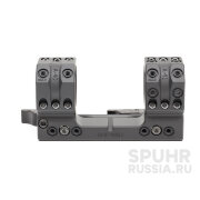 QDP-4002 Тактический быстросъемный кронштейн SPUHR D34мм для установки на Picatinny, H38мм, без наклона