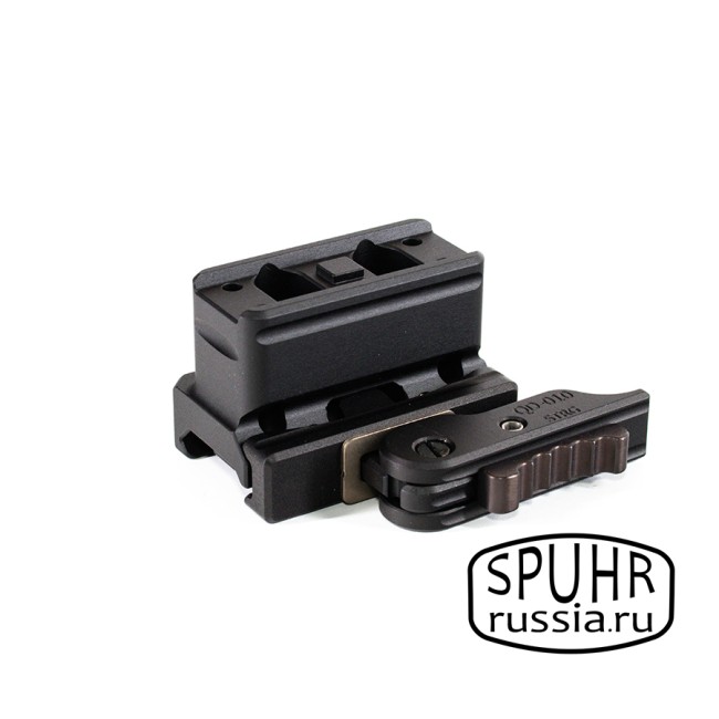 QDM-2002B Быстросъемный кронштейн Spuhr для Aimpoint Micro/Vortex SPARC AR на Picatinny H=42мм фото 2