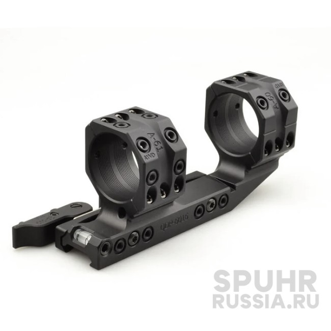 QDP-6016 Тактический быстросъемный кронштейн Spuhr кольца 36мм на Picatinny KR=40мм H=38мм фото 3