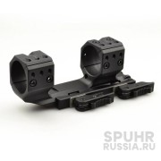 QDP-6016 Тактический быстросъемный кронштейн SPUHR D36мм для установки на Picatinny, H38мм, без наклона, с выносом