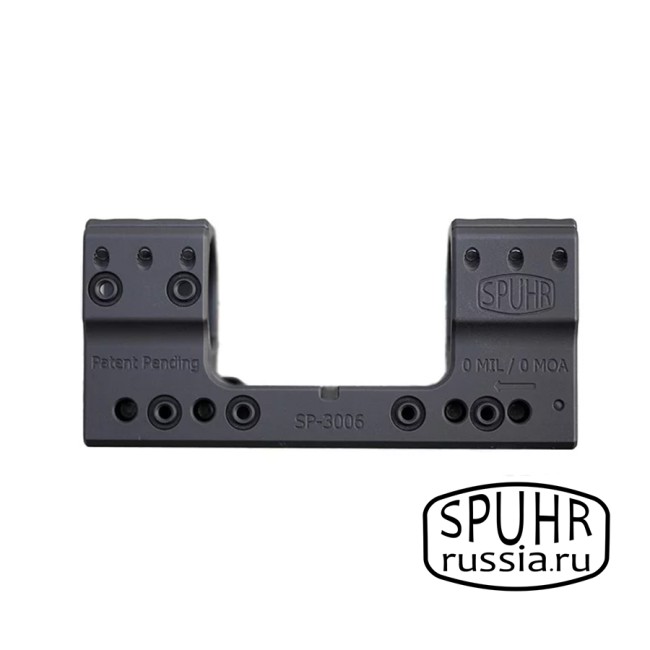 SP-3006 Тактический кронштейн Spuhr кольца 30мм на Picatinny/Weaver L=126мм Н=34мм фото 4