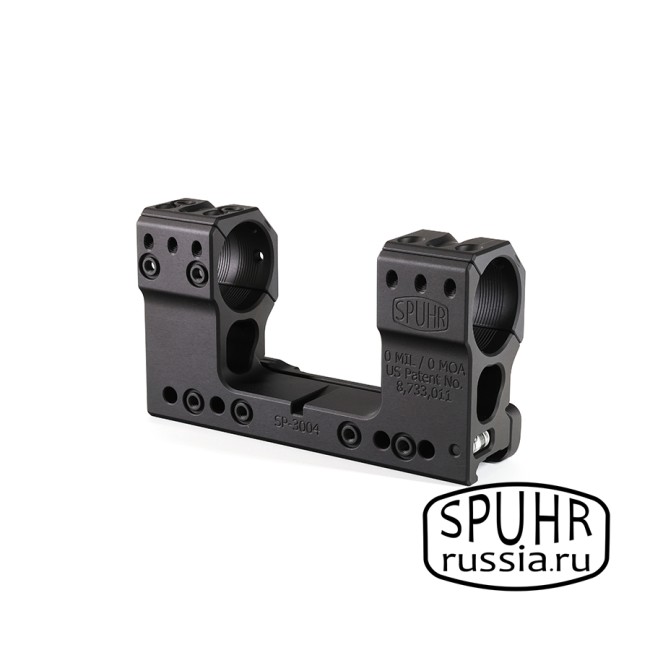SP-3004 Тактический кронштейн Spuhr кольца 30мм на Picatinny/Weaver (для использования с NV) L=126мм Н=48мм фото 2 SP-3004 Тактический кронштейн Spuhr кольца 30мм на Picatinny/Weaver (для использования с NV) L=126мм Н=48мм фото 2