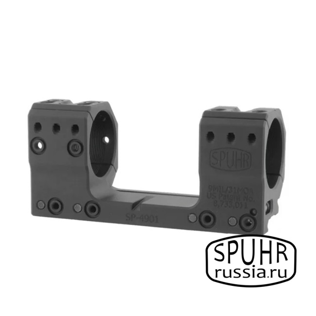 SP-4901 Тактический кронштейн Spuhr кольца 34мм на Picatinny/Weaver наклон 9 MIL/30,9MOA L=121мм Н=30мм фото 1 SP-4901 Тактический кронштейн Spuhr кольца 34мм на Picatinny/Weaver наклон 9 MIL/30,9MOA L=121мм Н=30мм фото 1