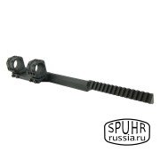 A-700 Адаптер для предобъективных насадок NV Clip-ON на кронштейны Spuhr наклон 0-44,4MOA L(Picatinny)=140мм L=300мм