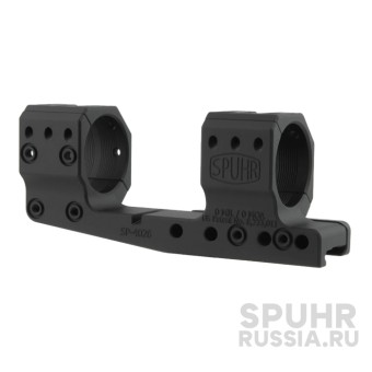 SP-4026 Тактический кронштейн SPUHR D34мм для установки на Picatinny, H34мм, без наклона, с выносом